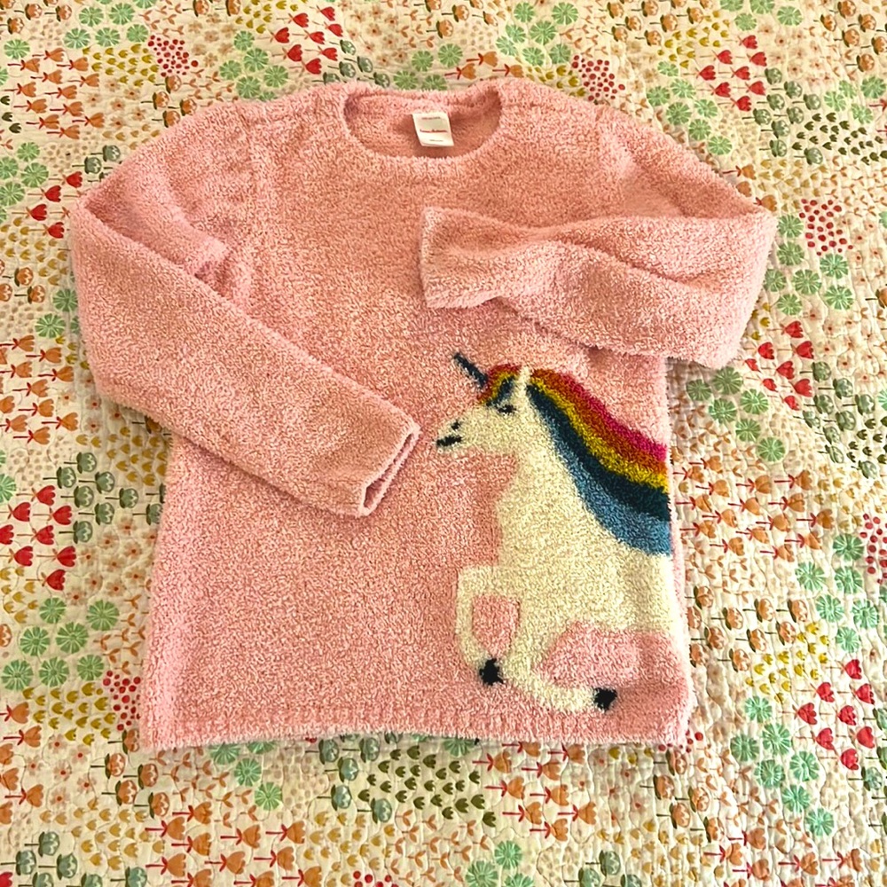 Hanna Andersson marshmallow sweater size 8 great condition